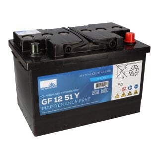 Exide Sonnenschein GF 12 051 Y 1 dryfit Blei Gel Antriebsbatterie 12V 51Ah VRLA AMG