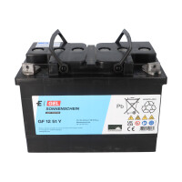 Exide Sonnenschein GF 12 051 Y G1 12V 56Ah dryfit Gel Trakti