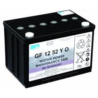 Exide Sonnenschein GF 12 052 Y O dryfit Blei Gel Antriebsbatterie 12V 52Ah VRLA AGM