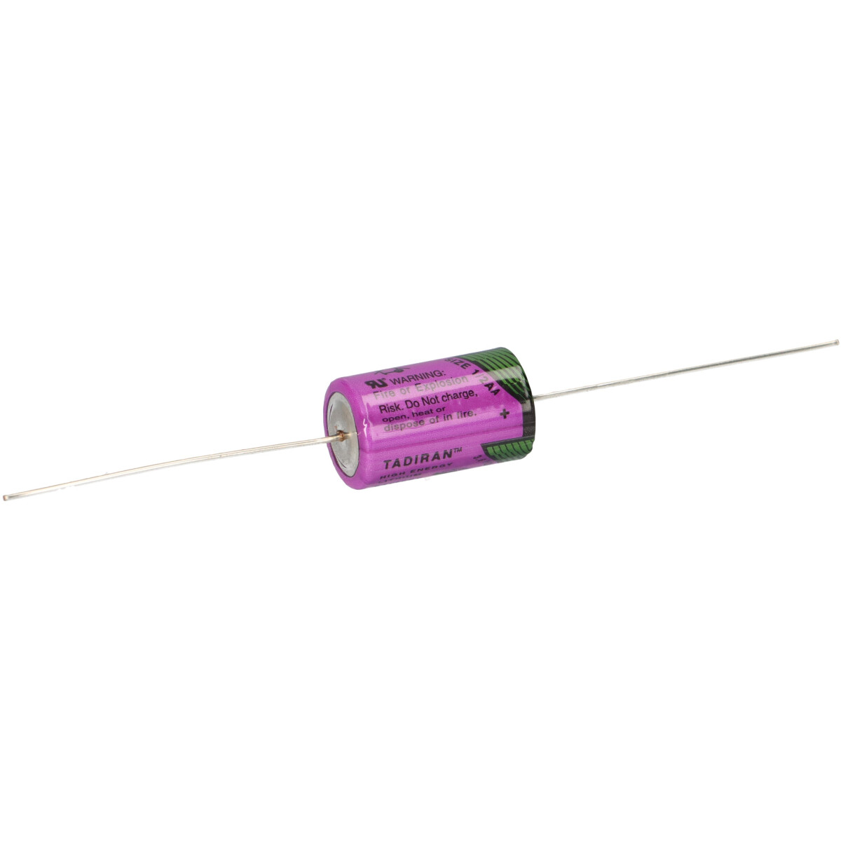 Tadiran Lithium 3,6V Batterie SL 750/P 1/2AA - Zelle Axialdraht
