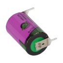 Tadiran Lithium 3,6V Batterie SL 750/PT 1/2AA - Zelle 1/2 Print +/- -