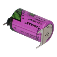 Tadiran SL-750/PT 3,6V 1,1Ah 1/2AA Li-SOCl₂ – 3 Printp