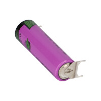 Tadiran SL-760/PT 3,6V 2,2Ah AA Li-SOCl₂ – 3 Printpins