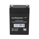 Multipower Blei Akku MP2,8-6P Pb 6V 2,8Ah AGM