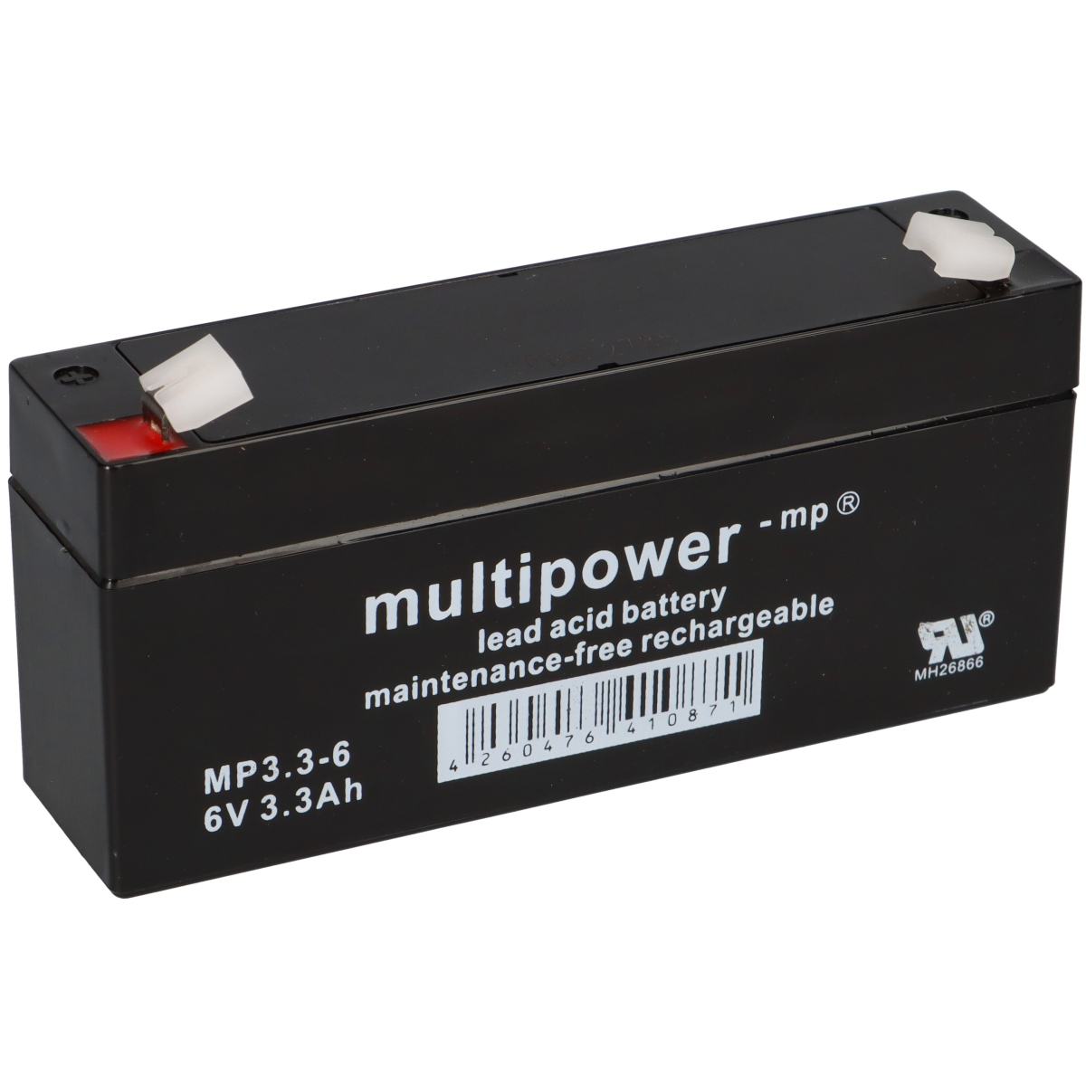 Multipower Blei-Akku MP3,3-6 Pb 6V / 3,3Ah