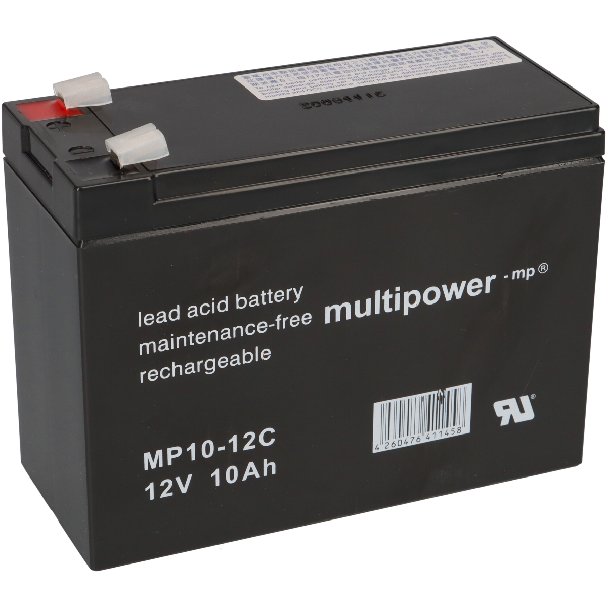 Multipower Blei-Akku MP10-12C Pb 12V / 10Ah