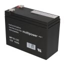 Multipower Blei-Akku MP10-12C Pb 12V / 10Ah