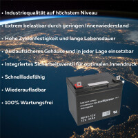 Multipower Blei-Akku MP34-12C Pb 12V / 34Ah Zyklenfest 3