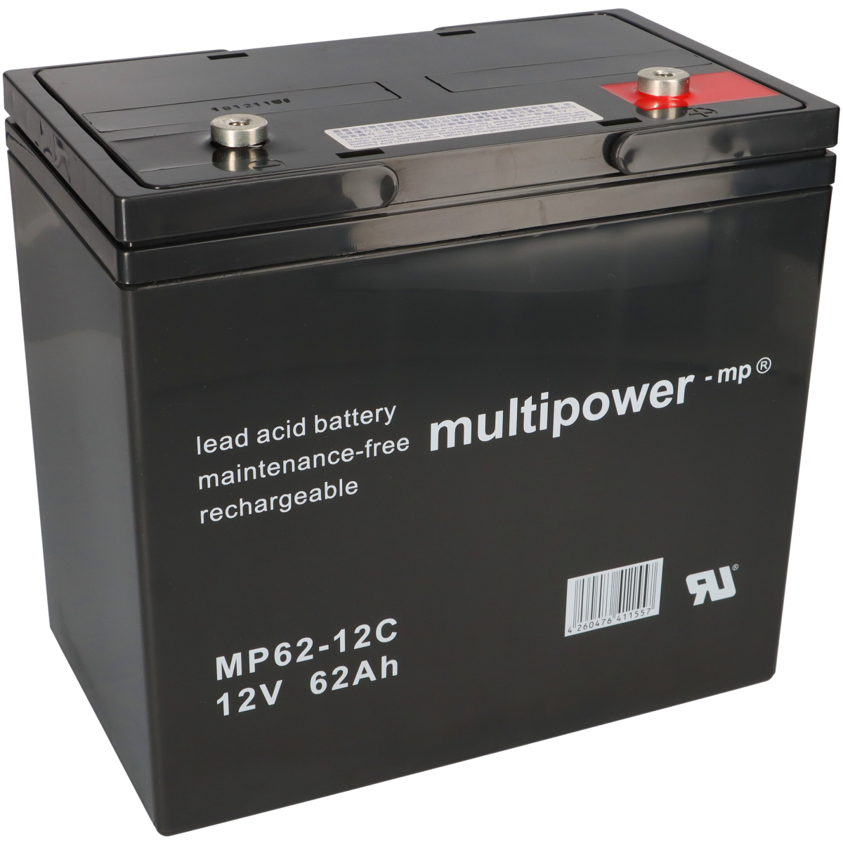 Multipower Blei-Akku MP62-12C Pb 12V / 62Ah Zyklenfest