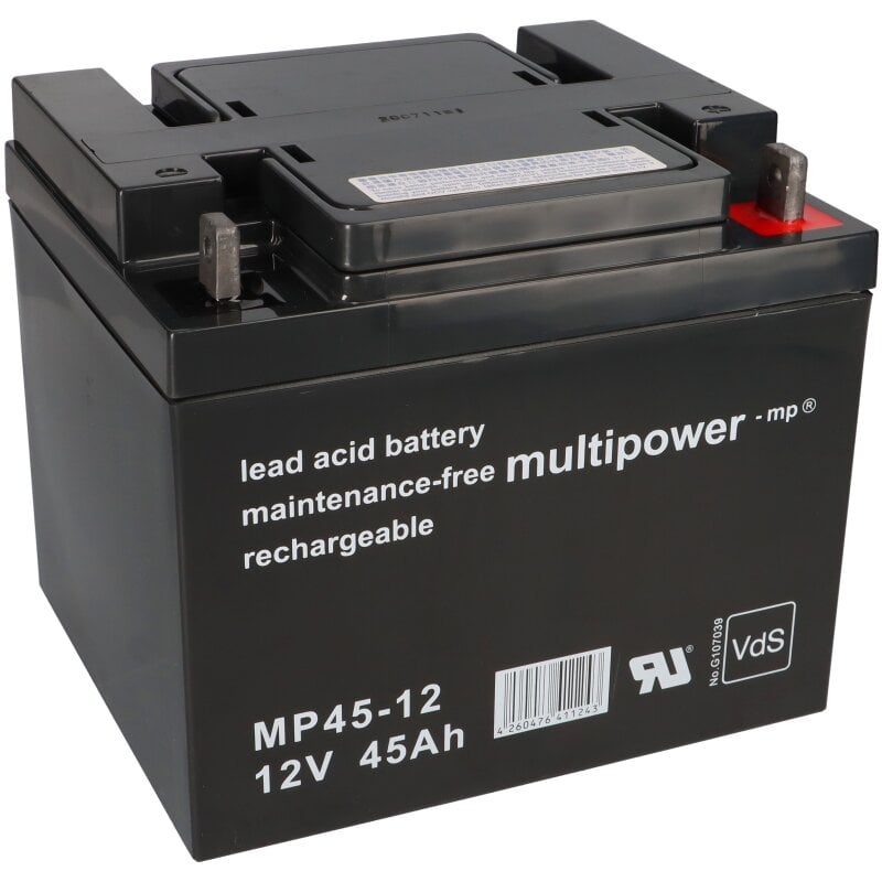 Multipower Blei-Akku AGM MP45-12 12V 45Ah online kaufen