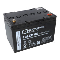 Q-Batteries 12LCP-60 12V 63Ah Blei Akku  productbox