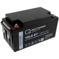 Q-Batteries 12LC-67 12V 67Ah Blei Akku Z productbox