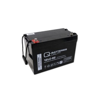 Q-Batteries 12LC-92 12V 93Ah Blei Akku Zyklentyp AGM Deep Cycle VRLA