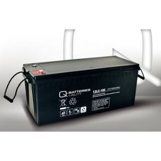 Q-Batteries 12LC-180 12V 193Ah Blei Akku Zyklentyp AGM Deep Cycle VRLA