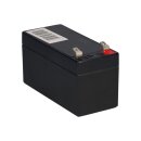 Q-Batteries 12LS-1.2 12V 1,2Ah Blei-Vlies Akku / AGM VRLA mit VdS