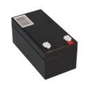 Q-Batteries 12LS-3.4 12V 3,4Ah Blei-Vlies Akku / AGM VRLA mit VdS