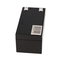 Q-Batteries 12LS-3.4 12 V 3,4 Ah AGM Bleiakku VdS G112069 3