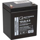 Q-Batteries 12LS 4.5 12V 4,5Ah Blei Akku AGM