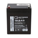 Q-Batteries 12LS 4.5 12V 4,5Ah Blei Akku AGM