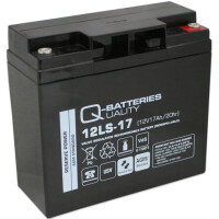 Q-Batteries 12LS-17 12V 17Ah Blei-Akku A productbox