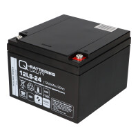 Q-Batteries 12LS-24 12 V 24 Ah AGM Bleiakku VdS G105114 6