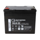 Q-Batteries 12LS-33 / 12V - 35Ah Blei Akku Standard-Typ...