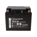 Q-Batteries 12LS 45 12V 45Ah Blei Vlies Akku AGM 