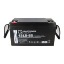 Q-Batteries 12LS-65 12V 65Ah Blei-Vlies-Akku / AGM VRLA...