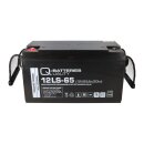 Q-Batteries 12LS-65 12V 65Ah Blei-Vlies-Akku / AGM VRLA mit VdS