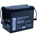 Q-Batteries 12LS 75 12V 75Ah Blei Akku Standard Typ AGM