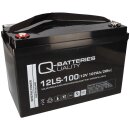 Q-Batteries 12LS-100 12V - 107Ah Blei Akku AGM