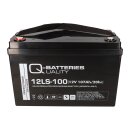 Q-Batteries 12LS-100 / 12V - 107Ah Blei Akku Standard-Typ...