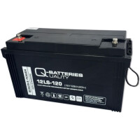 Q-Batteries 12LS-120 12V 128Ah Blei Akku productbox