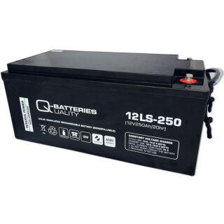 Q Batteries 12LS 250 12V 250Ah Blei Akku AGM