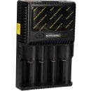 Nitecore SC4 4 Schacht Schnellladegerät mit farbigem LCD-Display