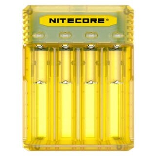 Nitecore Q4 4-Schacht-Ladegerät gelb