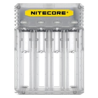 Nitecore Q4 4-Schacht-Ladegerät transparent