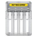 Nitecore Q4 4-Schacht-Ladegerät transparent