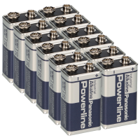 12x Panasonic 6LR61 Powerline 9V-Block E gallery