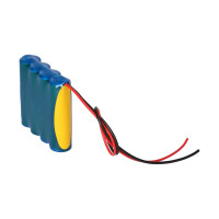 Notleuchten-Akku 4,8V 800mAh NiCd F41 AA / Mignon 7