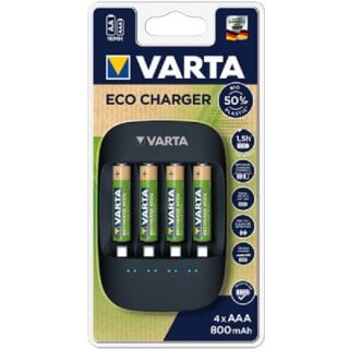 Varta Eco Charger inkl. 4x 56813 RAR (800mAh)