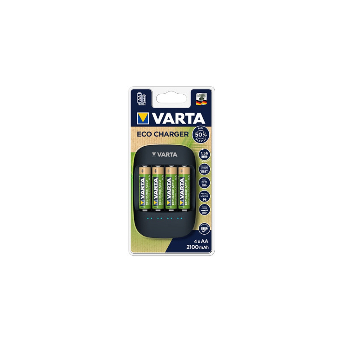 Varta Eco Charger inkl. 4x 56816 RAR (2100mAh)