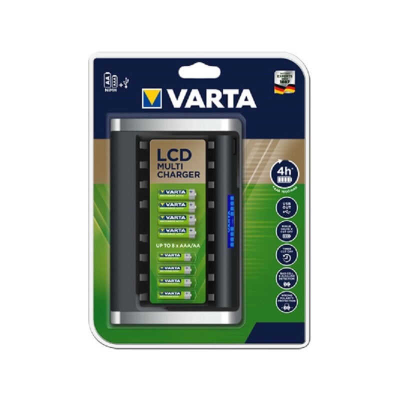 Varta зарядное устройство универсальное. Multi lcd. 57674101441 varta. Multi lcd. Varta lcd charger.