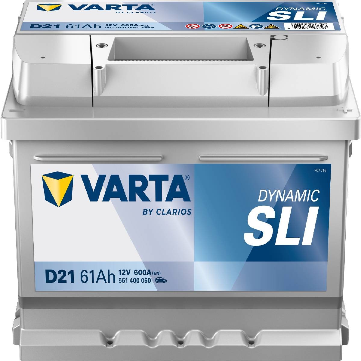 Varta SILVER Dynamic 561 400 060 3162 D21 12Volt 61Ah 600A/EN Starterbatterie