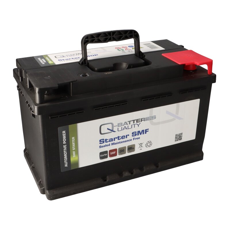 Q-Batteries Autobatterie Q90 12V 90Ah 740A, wartungsfrei