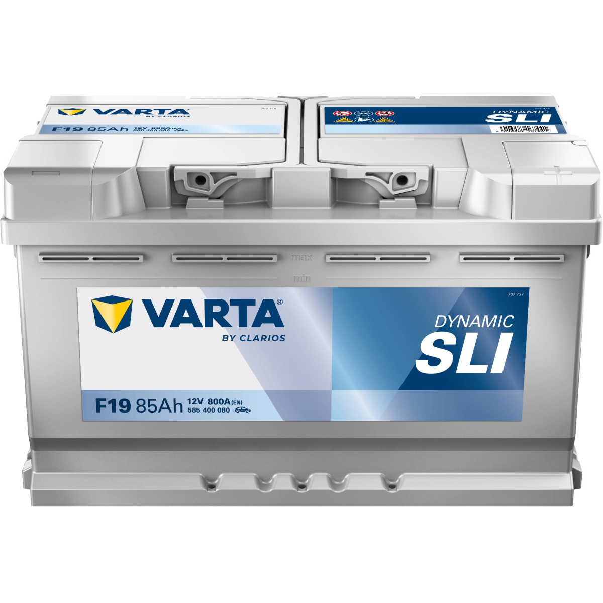 Varta SILVER Dynamic 585 400 080 3162 F19 12Volt 85Ah 800A/EN Starterbatterie