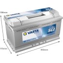 Varta SILVER Dynamic 600 402 083 3162 H3 12Volt 100Ah 830 A/EN Starterbatterie