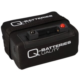 Q-Batteries 12Lith-18 Lithium Akku Pack Golf 12,8V 18Ah 230,4Wh inkl. Ladegerät + Tasche