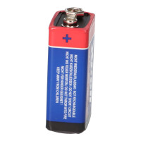 2x XCell Lithium 9V Block Batterie 1200mAh für Rauchmel