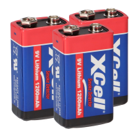 3x XCell Lithium 9V Block Hochleistungs  gallery